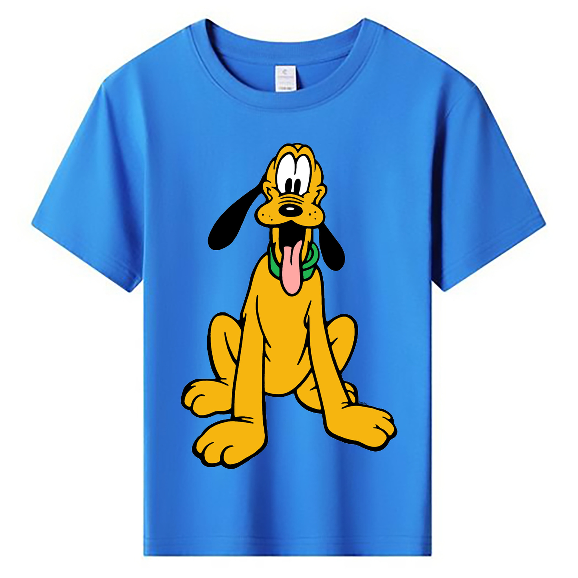 ミッキーマウス Mickey Mouse 綿100％キッズTシャツ（フロントプリント）